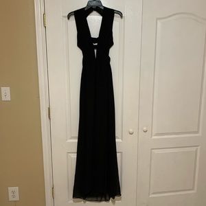 Black formal gown